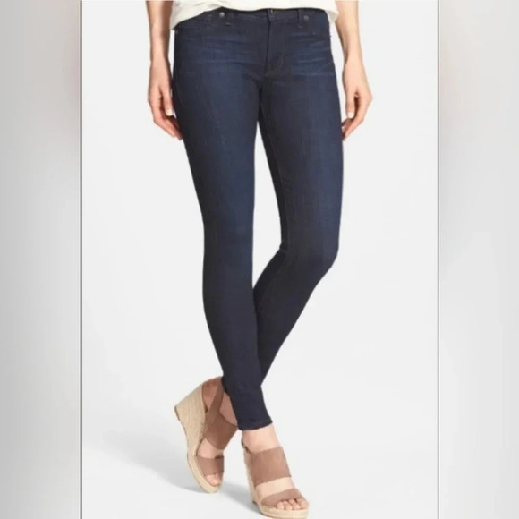 Lucky Brand Brooke Skinny Jeans, Color Larimar Size 2 - Picture 1 of 14